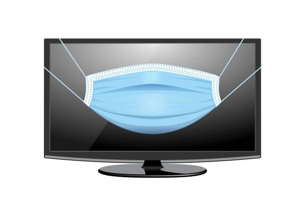 istock Coronavirus safety mask. Outbreak of Covid-19 around the world. Vector illustration 1297740023