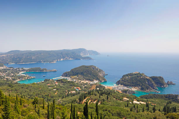 istock Paleokastritsa at Corfu, Greece 1297758049