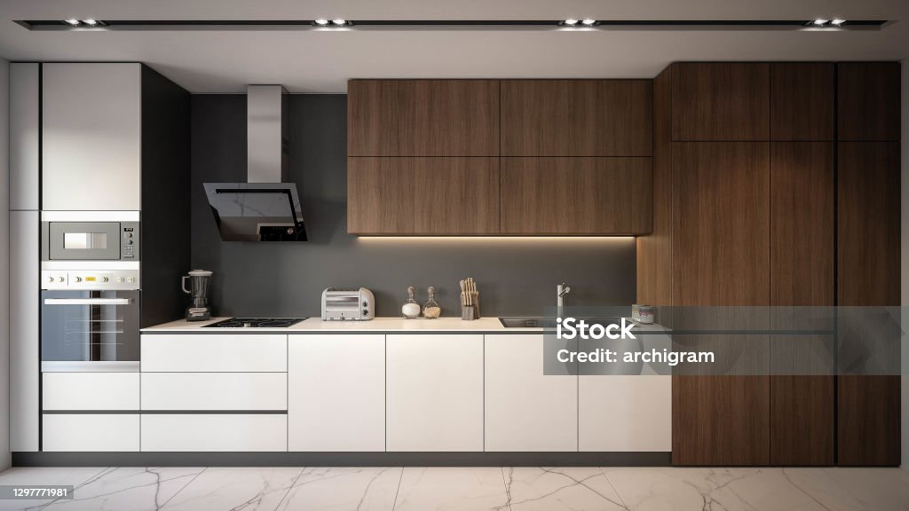 Kitchen Renderings Computer Interior Design Architecture Computer Generated Image Of Kitchen ...