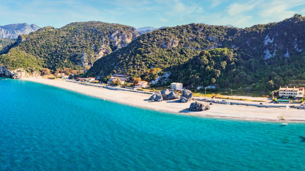 istock The beach Chiliadou in Evia, Greece 1297774568