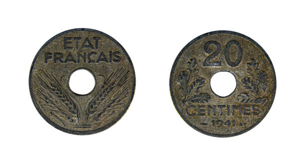 istock 20 Cents 1941.  Currency of Need. 1297782900