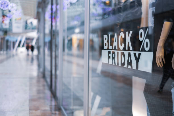 istock black friday sign on store display background in a mall during christmas holidays 1297787043