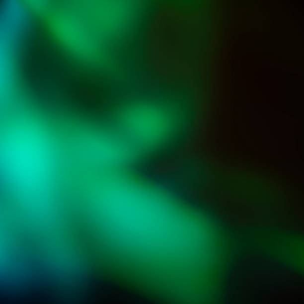 istock Abstract blue, turquoise and green blurred light background for mockups. Trendy creative gradient. 1297787582