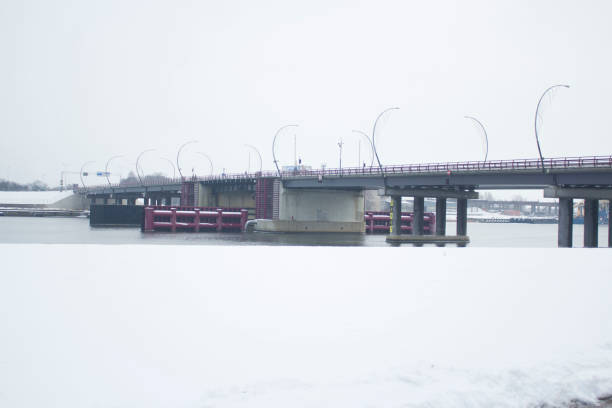 istock Bridge in Winter. Photography. 1297790110