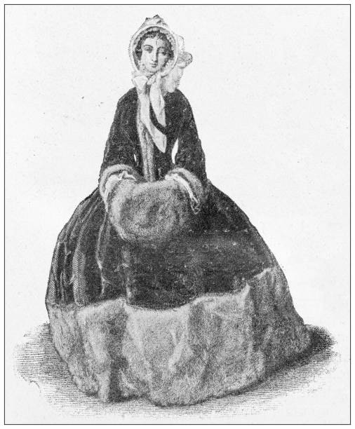 istock Antique black and white photograph: Fashion 1297794322