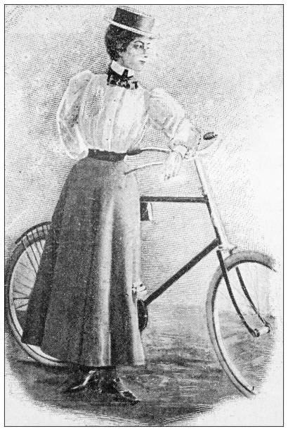 istock Antique black and white photograph: Fashion 1297795252