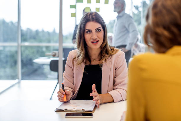 istock Business people working in the office 1297796802