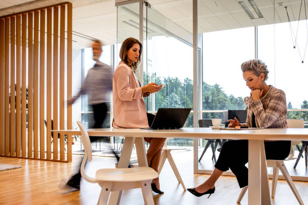 istock Business people working in the office 1297798434