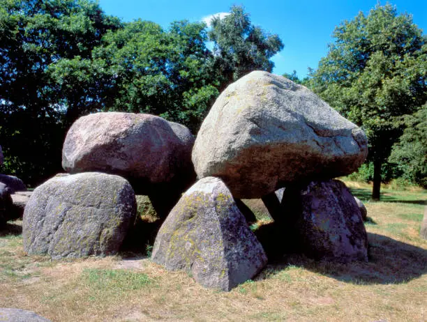 Photo of Old stone grave like a big dolmen