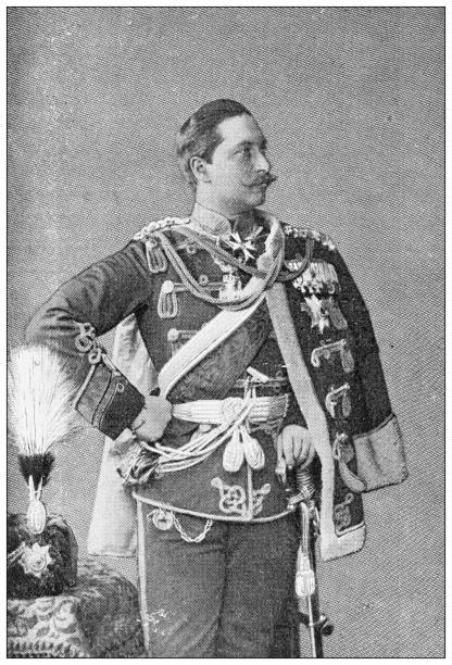 istock Antique black and white photograph: Wilhelm II, German Emperor 1297810890