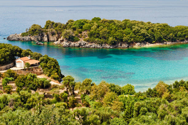 istock Agia Paraskevi in Perdika, Greece 1297819084