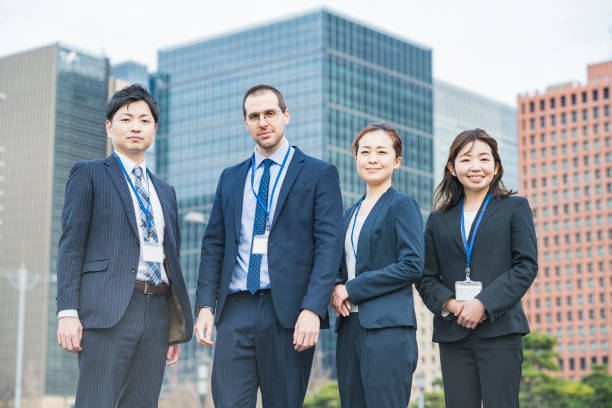 istock A business team in suits 1297825982