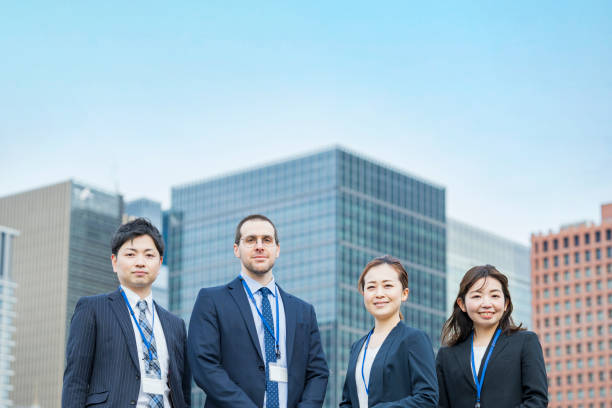 istock A business team in suits 1297826184