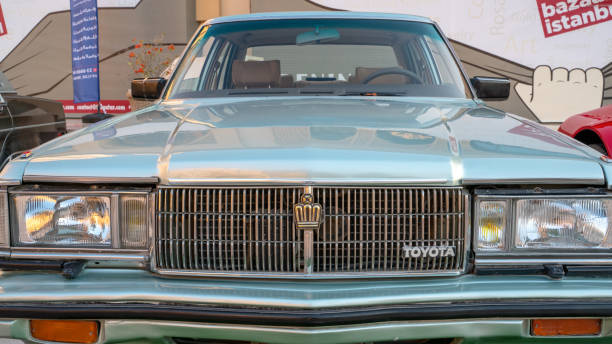 detail view of old car