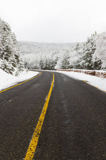 istock Winter.  Snow view image.  Beautiful background landscape. 1297835631