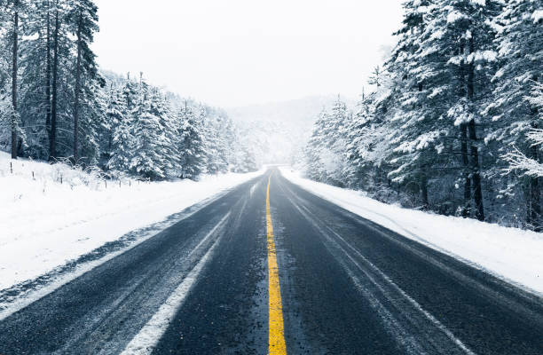 istock Winter.  Snow view image.  Beautiful background landscape. 1297848912