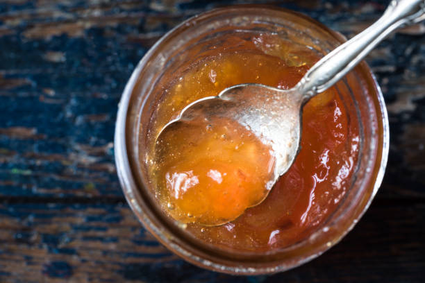 istock Apricot Jelly in a Jar 1297850023