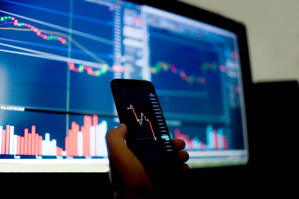 istock Financial Market, graphics. 1297859414