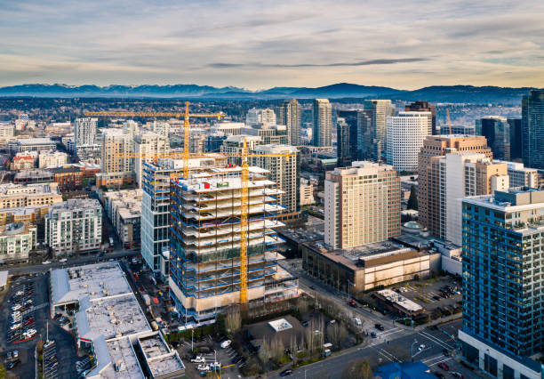 istock Aerial View of Downtown Bellevue 1297861493