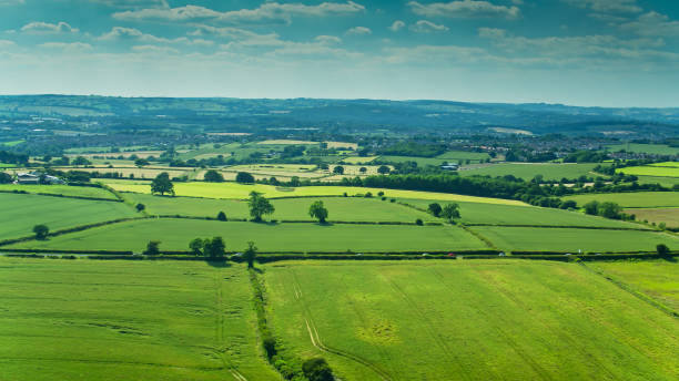 istock Derbyshire Farmland from the Air 1297861518