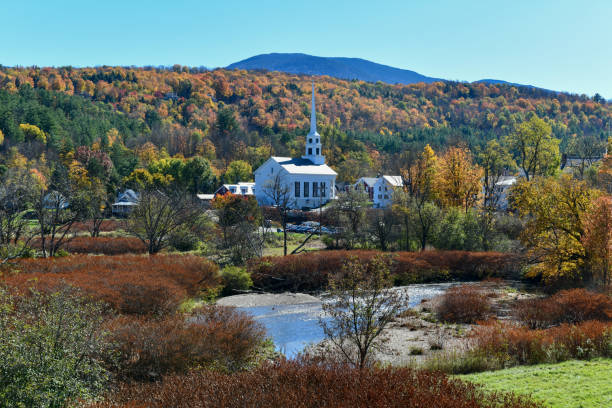 istock Stowe Community Church - Vermont 1297890451