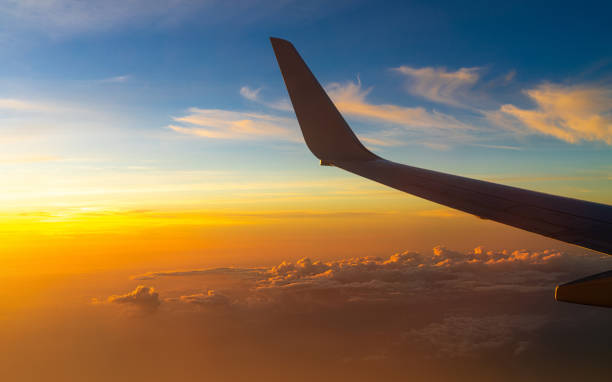 istock Aircraft arriving to Florida, USA 1297897151
