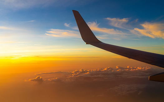 Aircraft arriving to Florida, USA