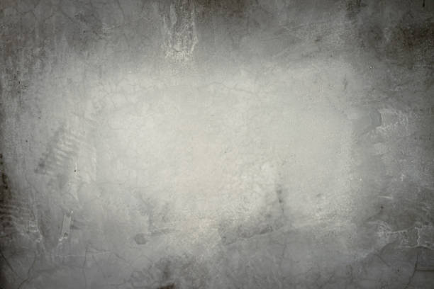 istock Image of cement wall old gray grunge with a rough texture and different decorative patterns. 1297907311