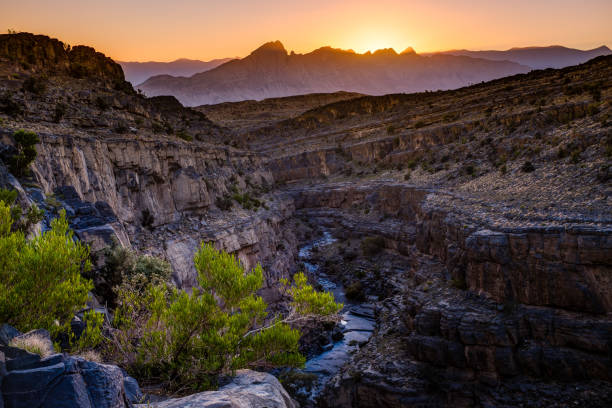 istock Sunset View of Wadi Ghul 1297920183