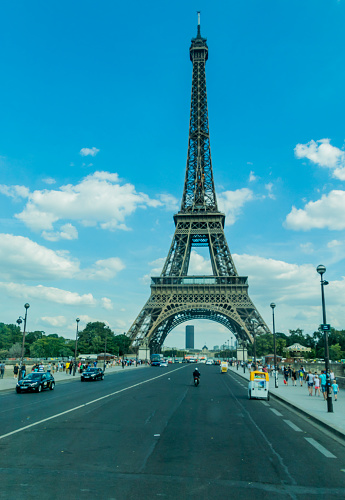 The Eiffel Tower was built by Gustave Eiffel for the 1889 Exposition Universelle, which was to celebrate the 100th year anniversary of the French Revolution.
