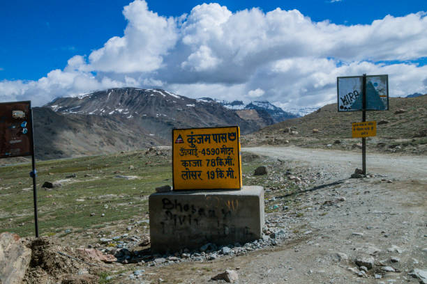 istock Kunzum pass on a Summer day 1297926661