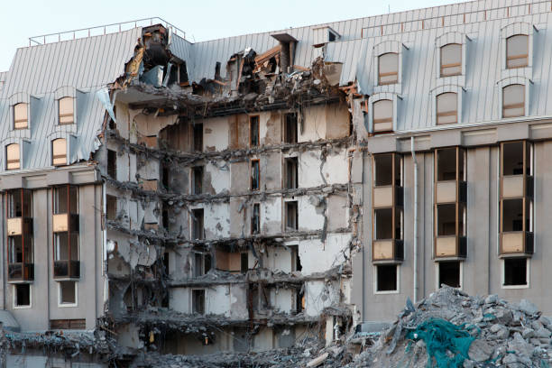 istock Dismantling of house 1297927051