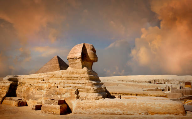 istock Photo of the Sphinx in Egypt in sunset 1297930492