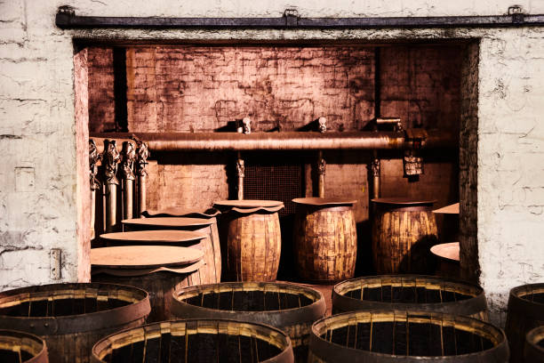 istock Barrel steam treatment 1297930731