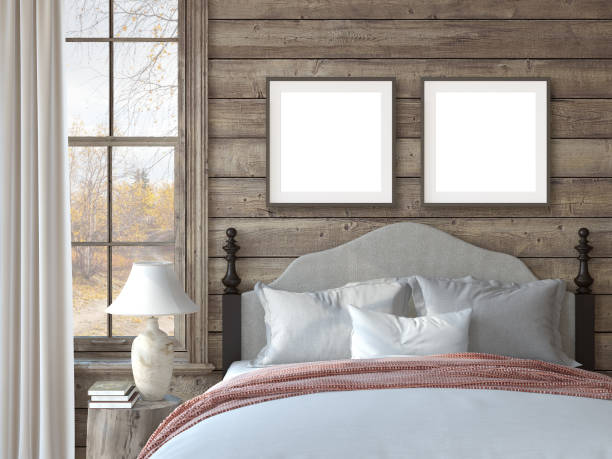 istock Bedroom in ranch house. 3d render. 1297931946