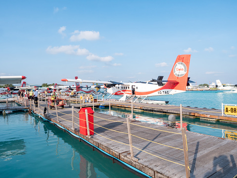 02/29/2020 Male seaplane airport, Male, Maldive Islands