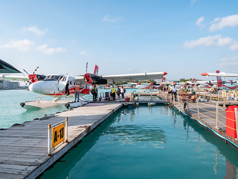 02/29/2020 Male seaplane airport, Male, Maldive Islands