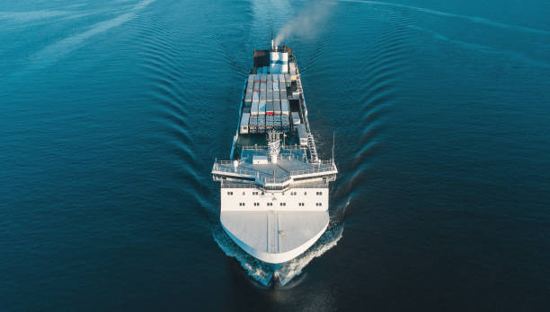 istock Vehicles Carrier in the sea 1297935649