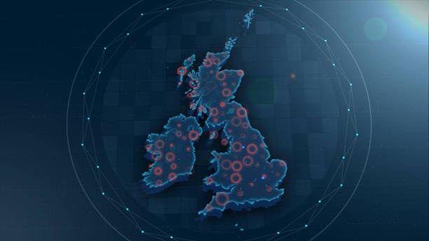 istock UK Map Links 4K with full background details 1297939970