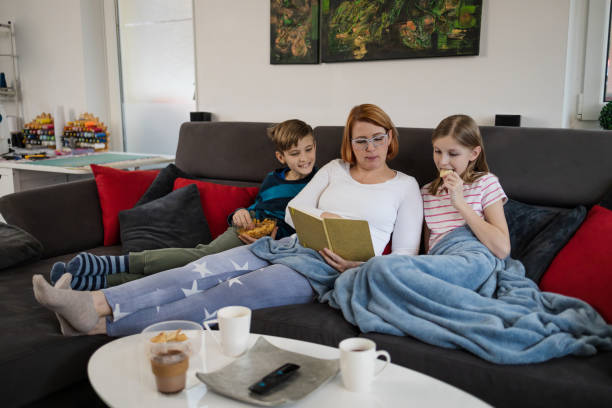 istock Mother enjoying free time with her kids 1297951866