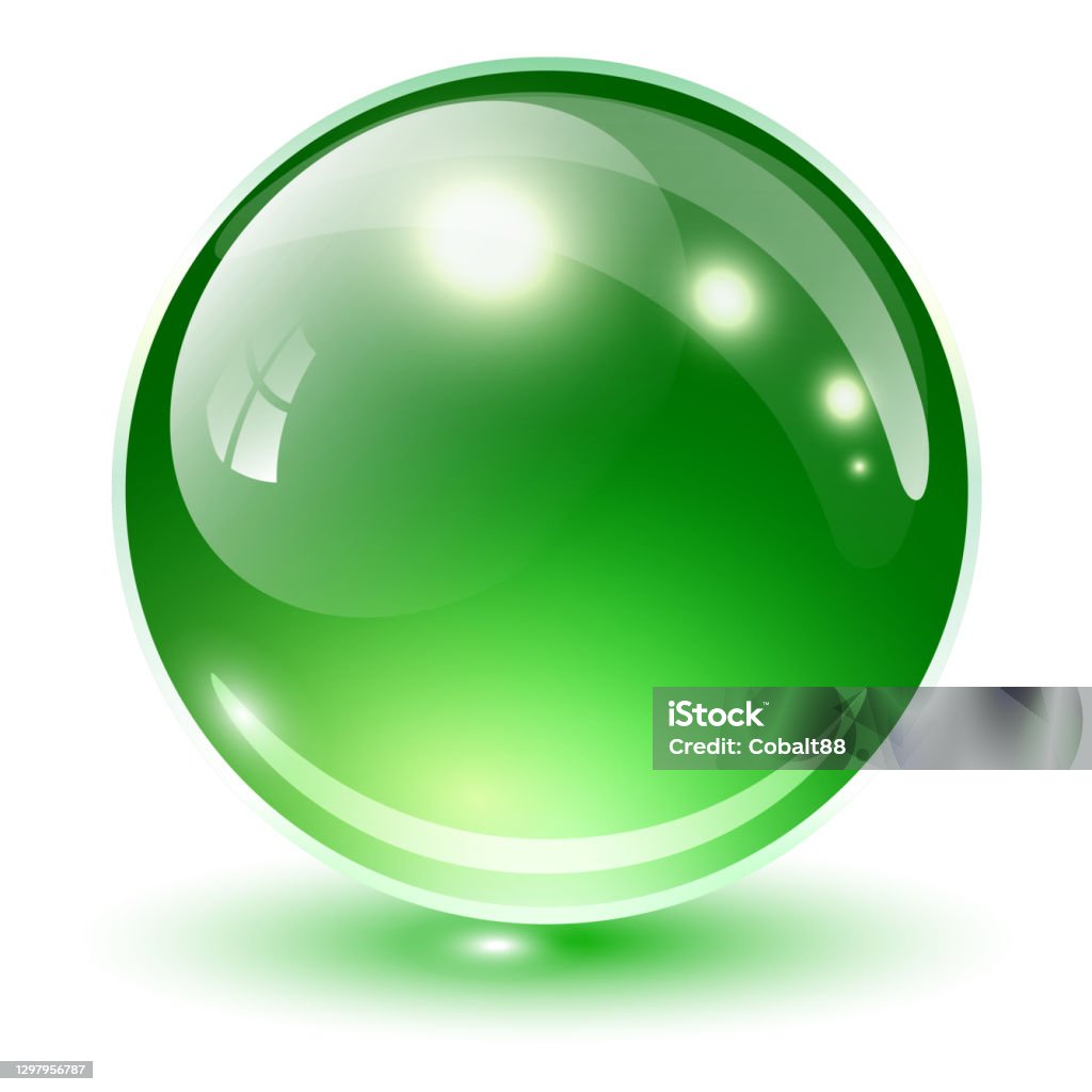 Glass Sphere Vector Glass Sphere Blue Stock Illustration - Download Image Now - Art, Bubble ...