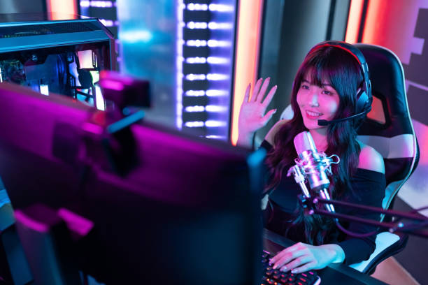 istock Young Asian cyber sport gamer 1297960788