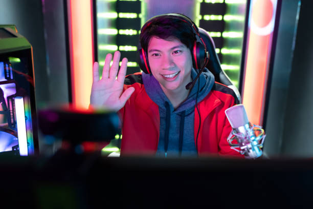 istock Young Asian cyber sport gamer 1297960877