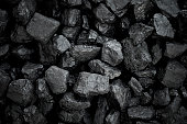 Close up of coal. Fossil fuels