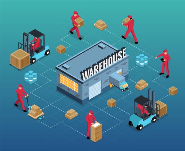 200+ Overcrowded Warehouse Stock Illustrations, Royalty-Free Vector