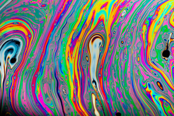 istock Colorful abstract background of a soap bubble 1297975735
