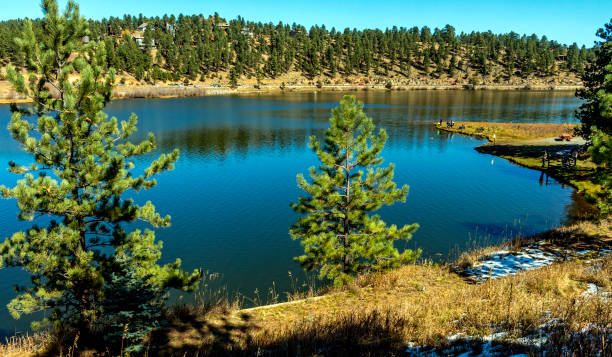 istock Beautiful lake in Colorado. 1297976531