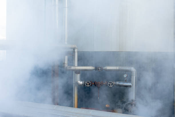 istock Pipes for liquids at high temperature 1297996599