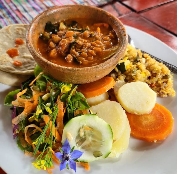 istock Healthy Vegan Meal 1297997647