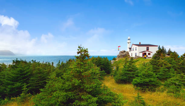 Lobster Cove Head Lighthouse - foto de stock